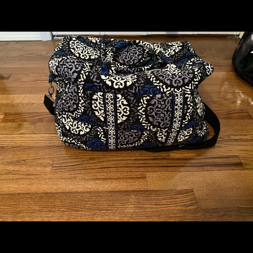 Vera Bradley Grand Traveler in Cobalt Blue
